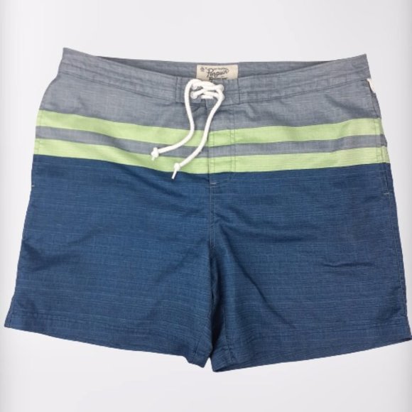 Original Penguin Mens Swim Trunks Lined Size 36 - Picture 1 of 7